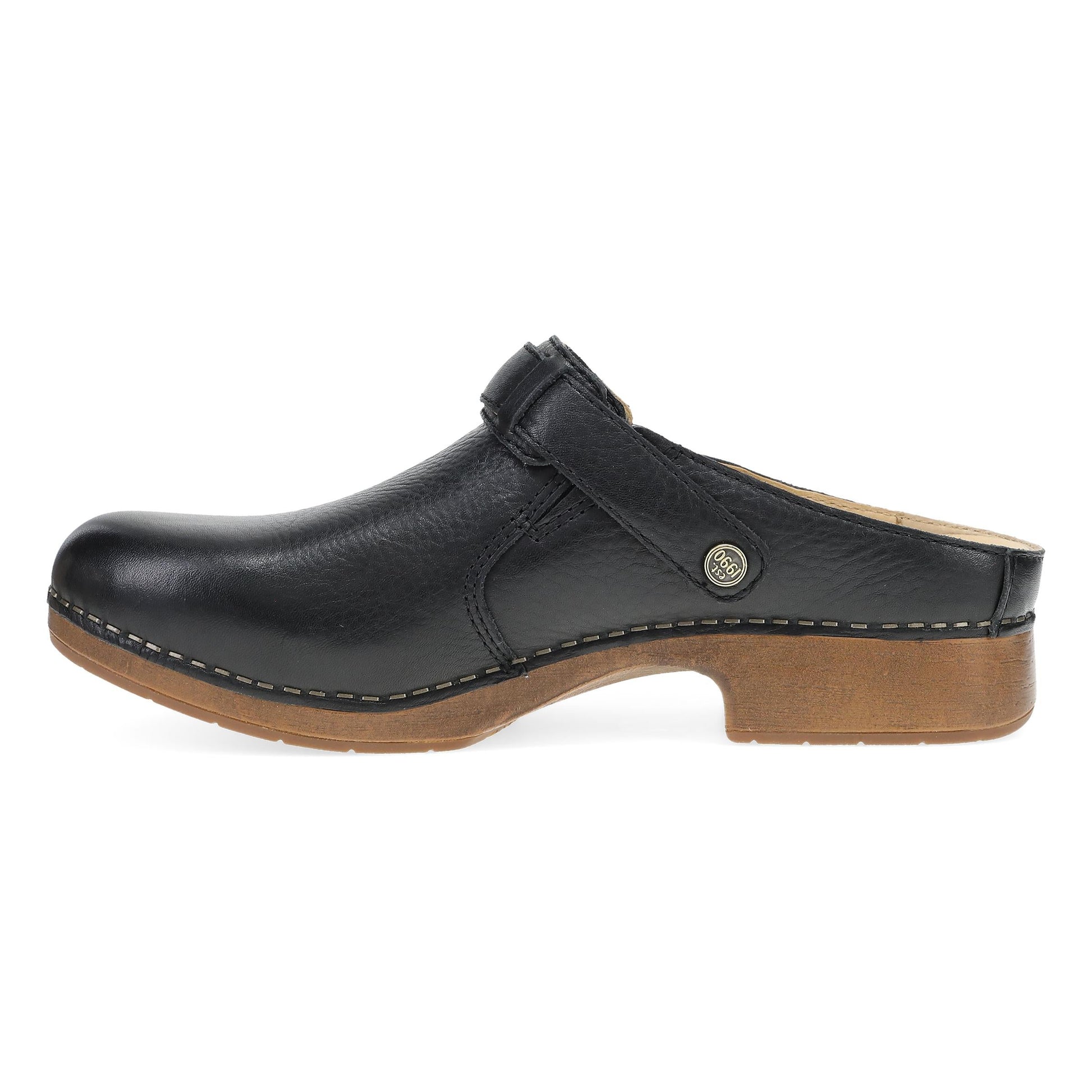 Dansko Millie Black Waxy Milled
