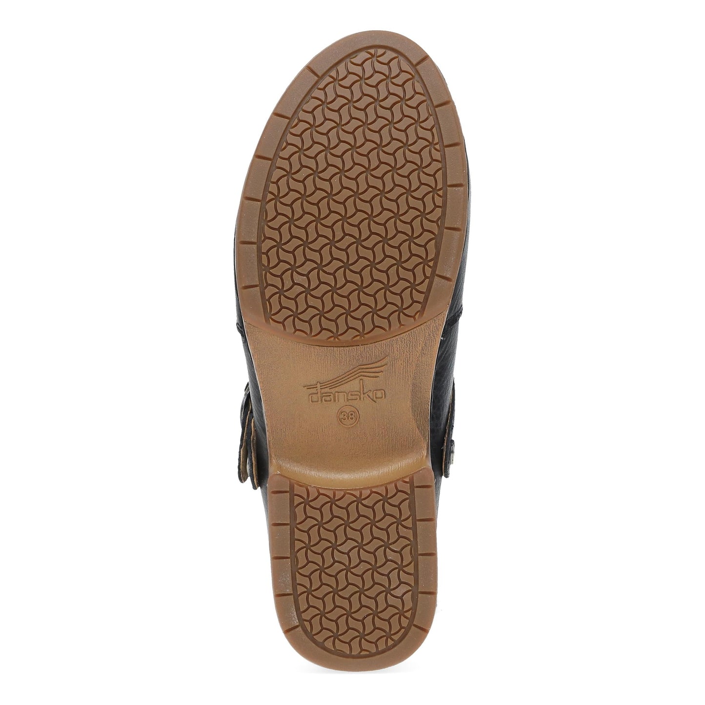 Dansko Millie Black Waxy Milled