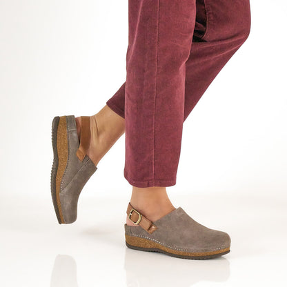 Dansko Merrin Stone Embossed Suede