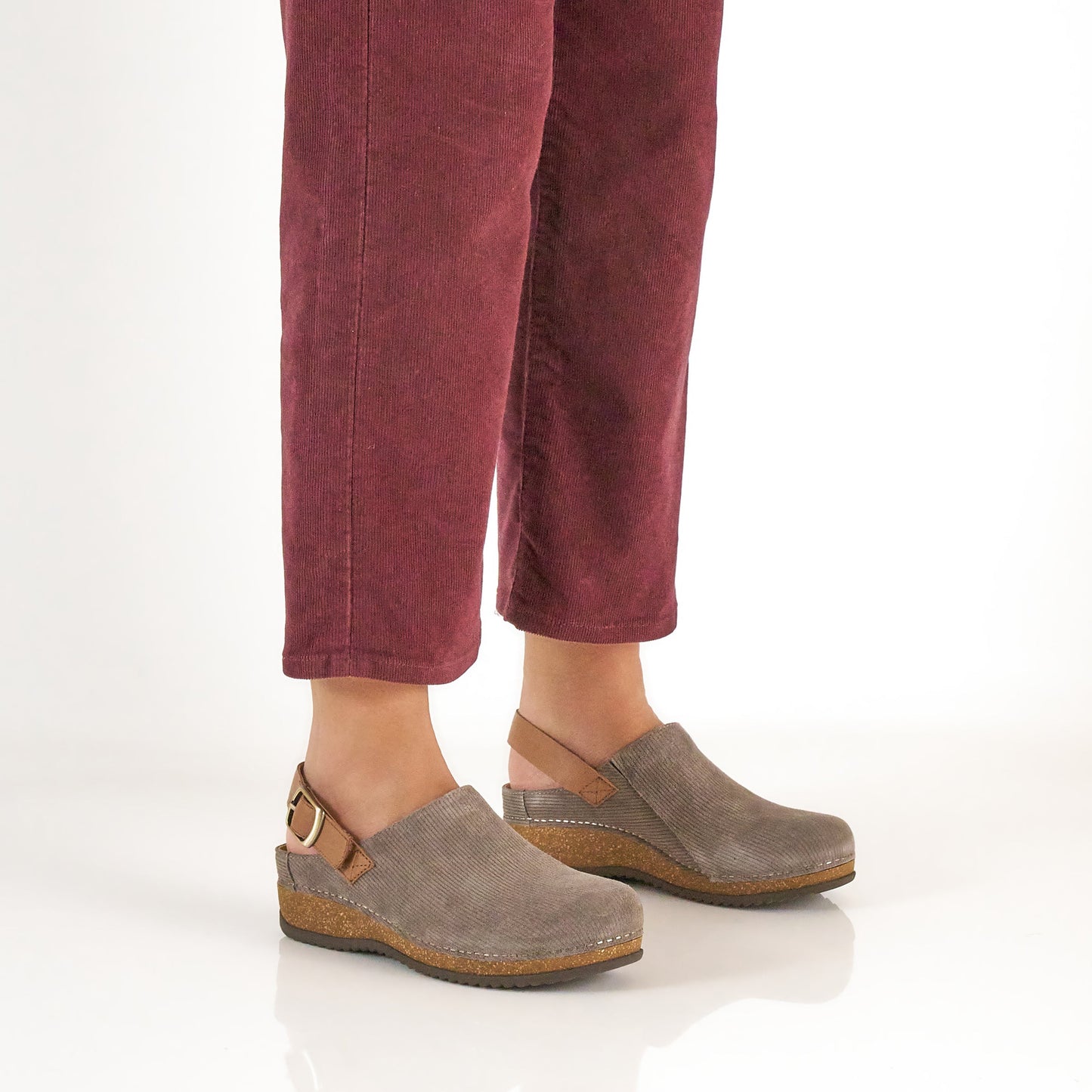 Dansko Merrin Stone Embossed Suede