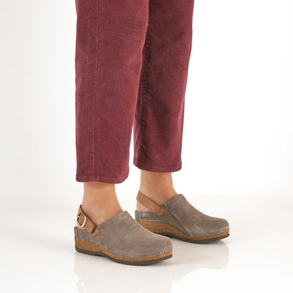 Dansko Merrin Stone Embossed Suede