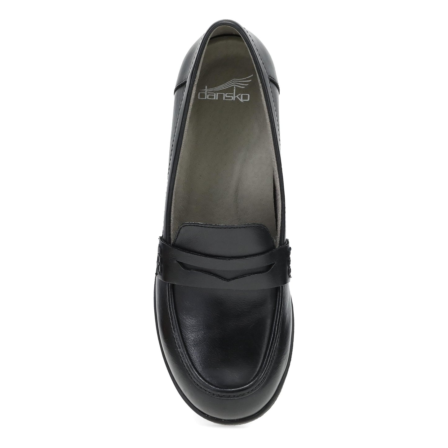 Dansko Danica Black Waterproof Burnished