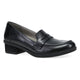 Black Waterproof Burnished Loafer