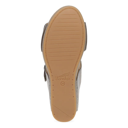 Dansko Shannon Pewter/Taupe Leather