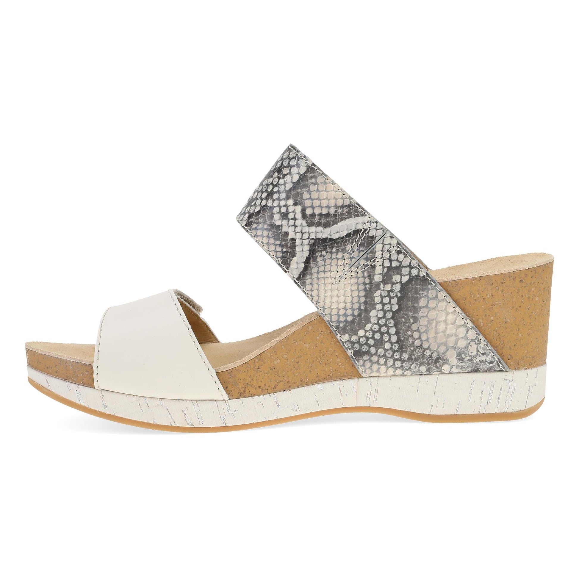 Dansko Shannon Snake/Ivory Leather