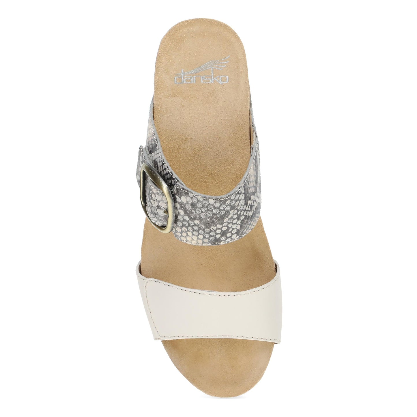 Dansko Shannon Snake/Ivory Leather