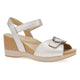 Pearl Metallic Sandal