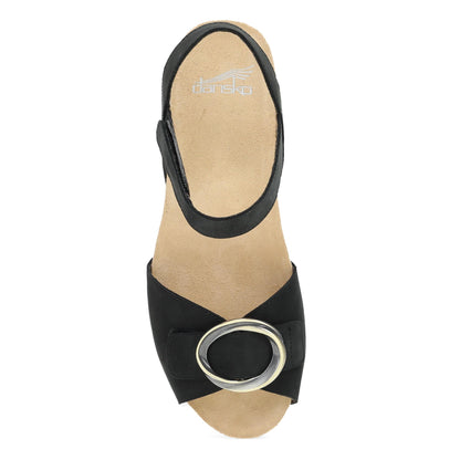 Dansko Stella Black Milled Nubuck