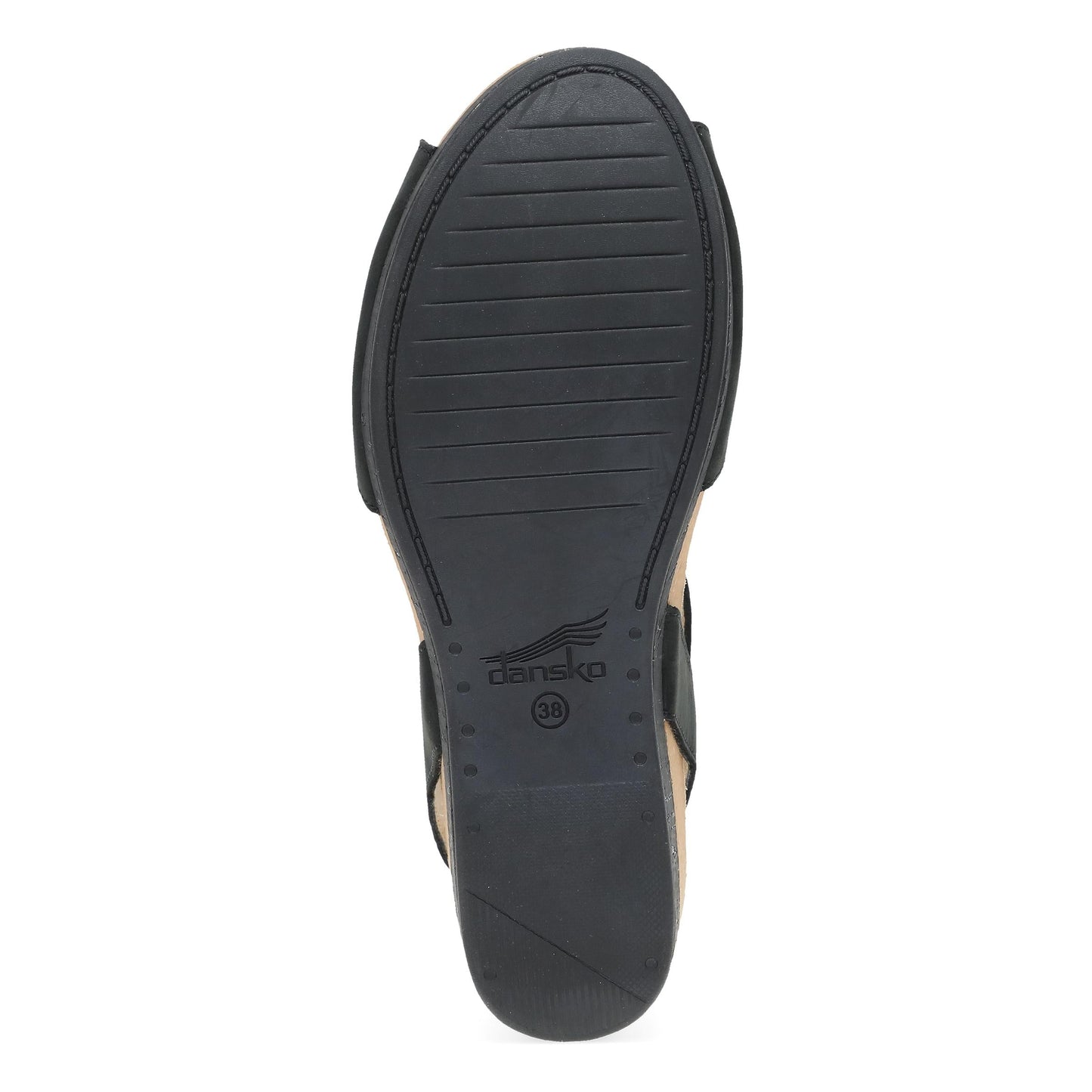 Dansko Stella Black Milled Nubuck