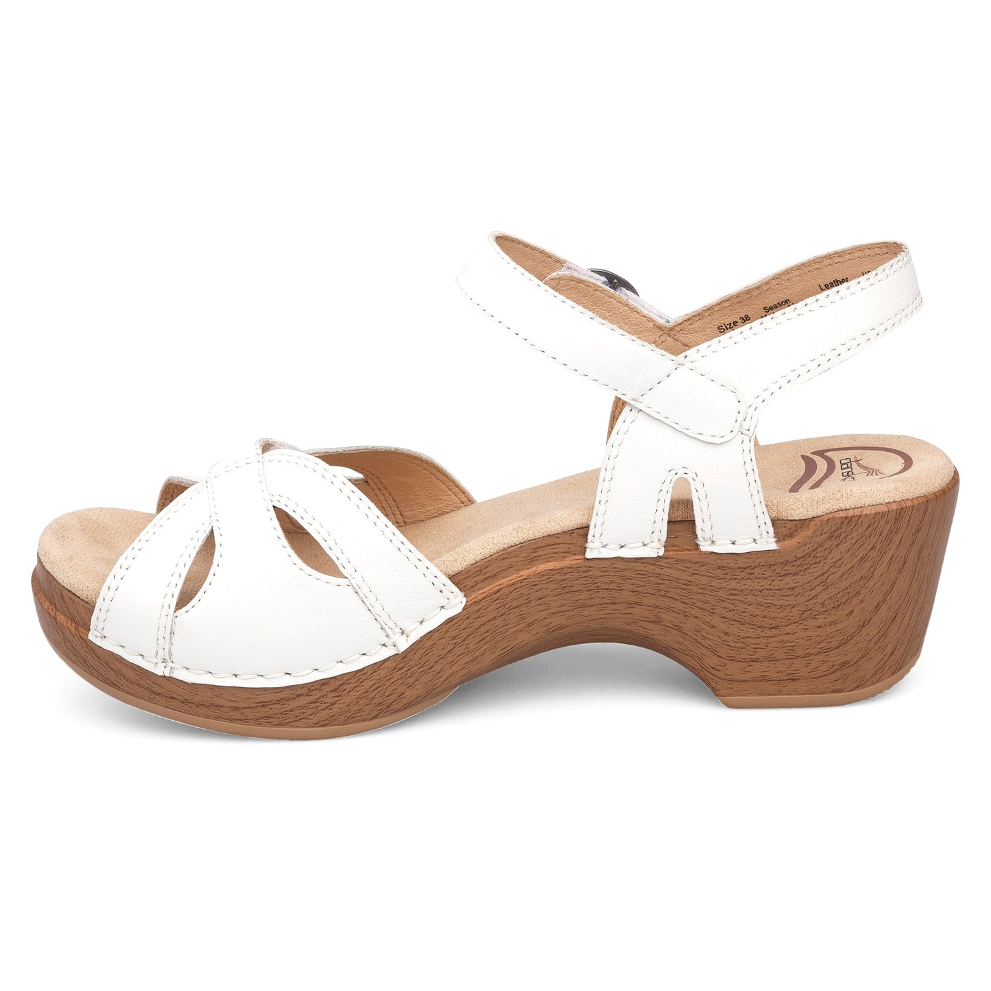 Dansko Season White Full Grain