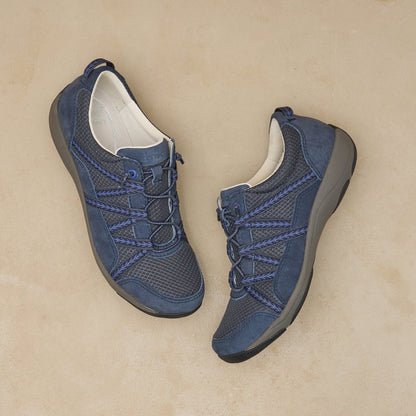 Dansko Harlyn Wide Navy Suede