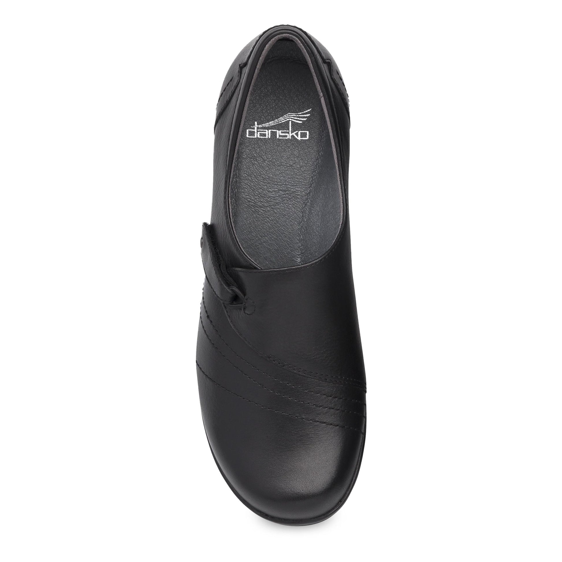 Dansko Franny Wide Black Leather