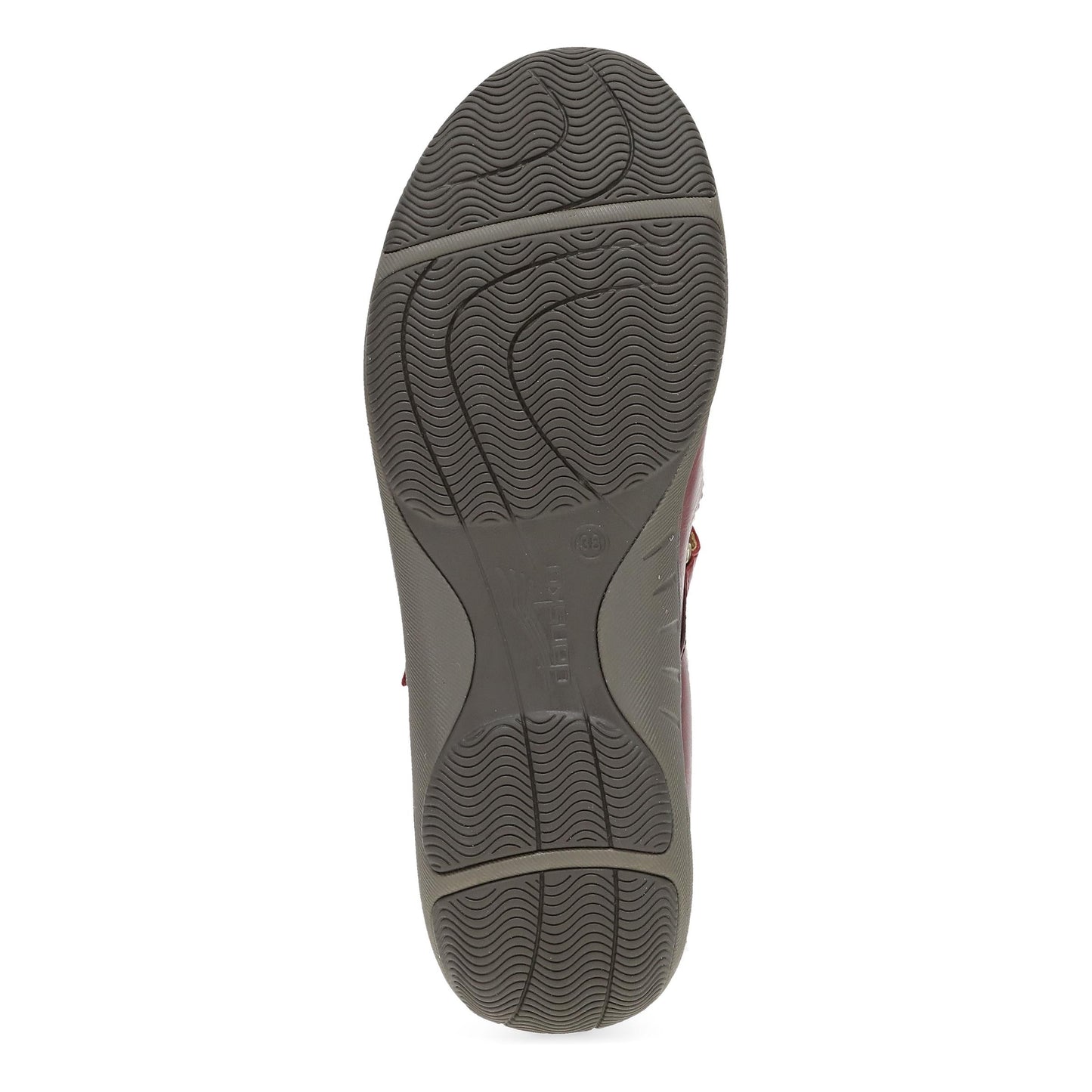 Dansko Stacy Wide Red Waxy Burnished