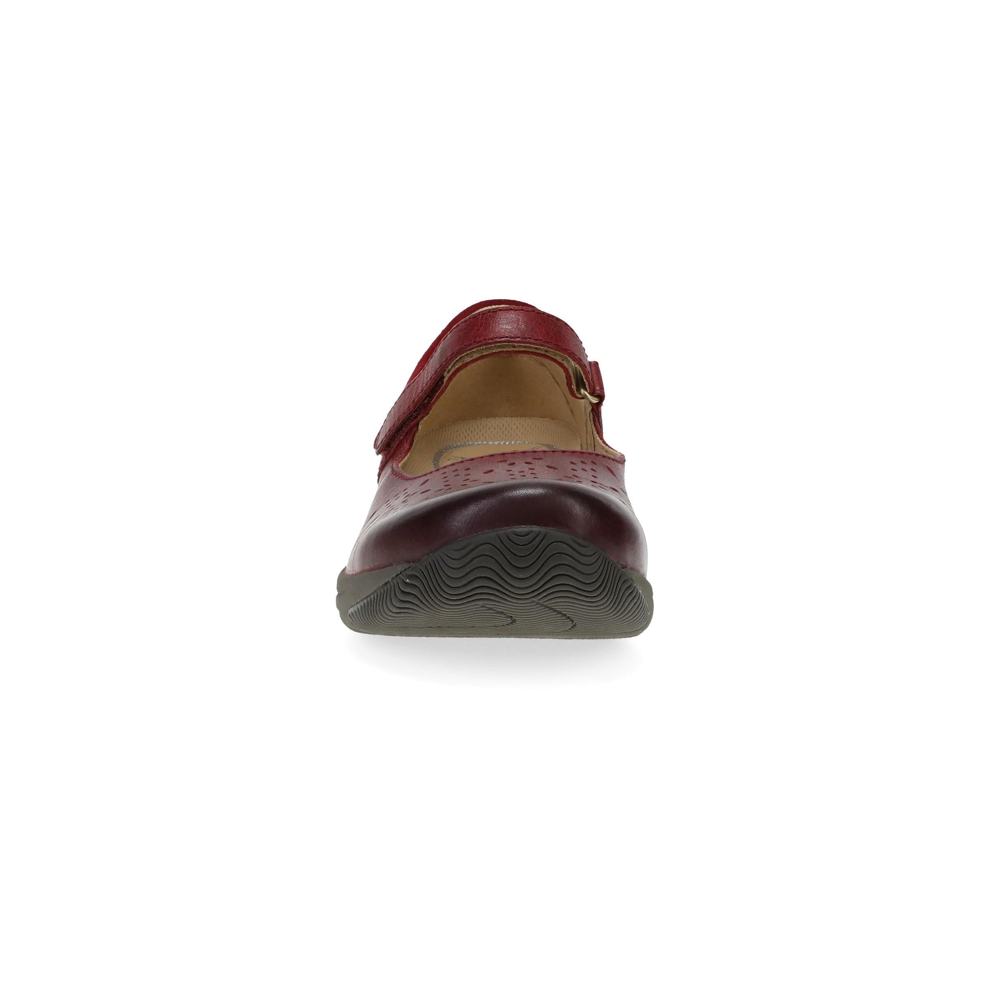 Dansko Stacy Wide Red Waxy Burnished