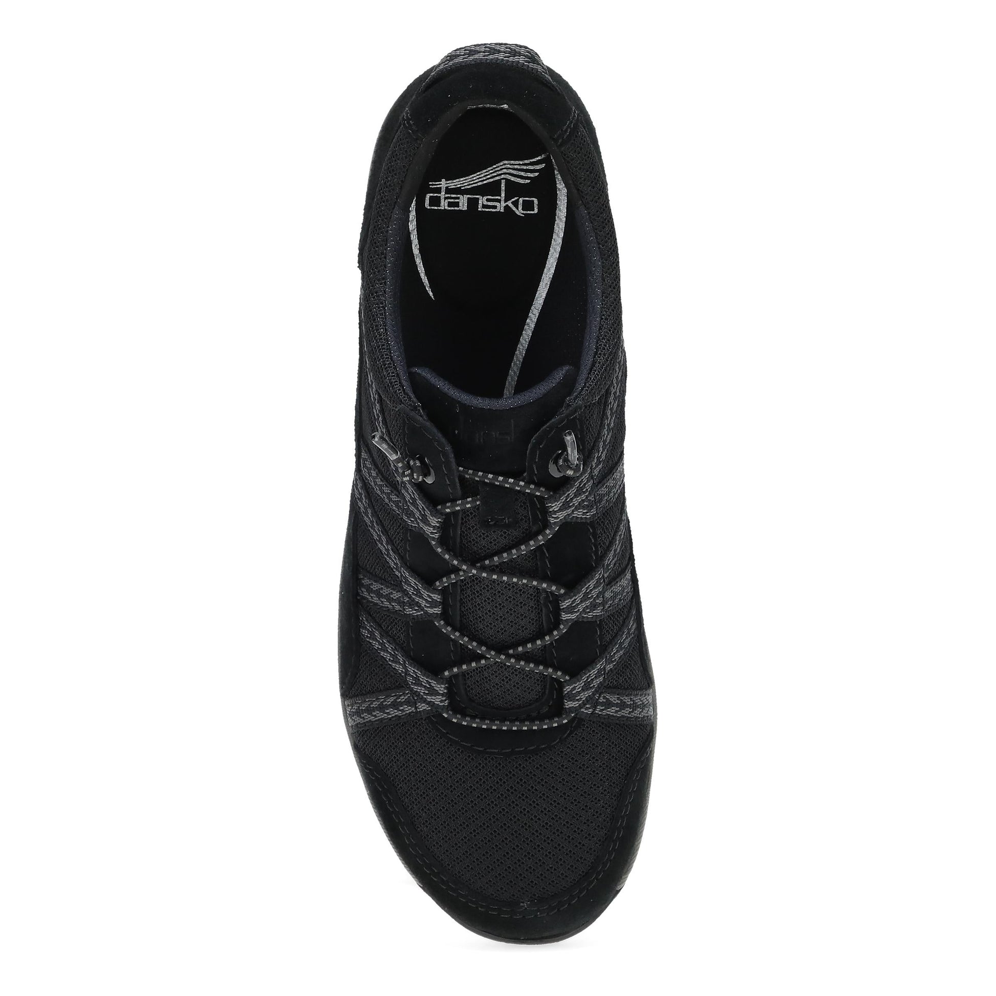 Dansko Harlyn Wide Black/Black Suede