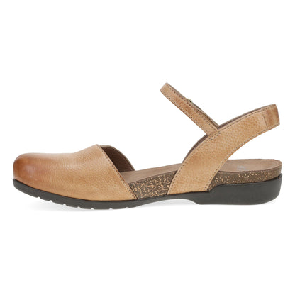 Dansko Rowan Wide Honey Distressed
