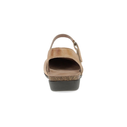 Dansko Rowan Wide Honey Distressed
