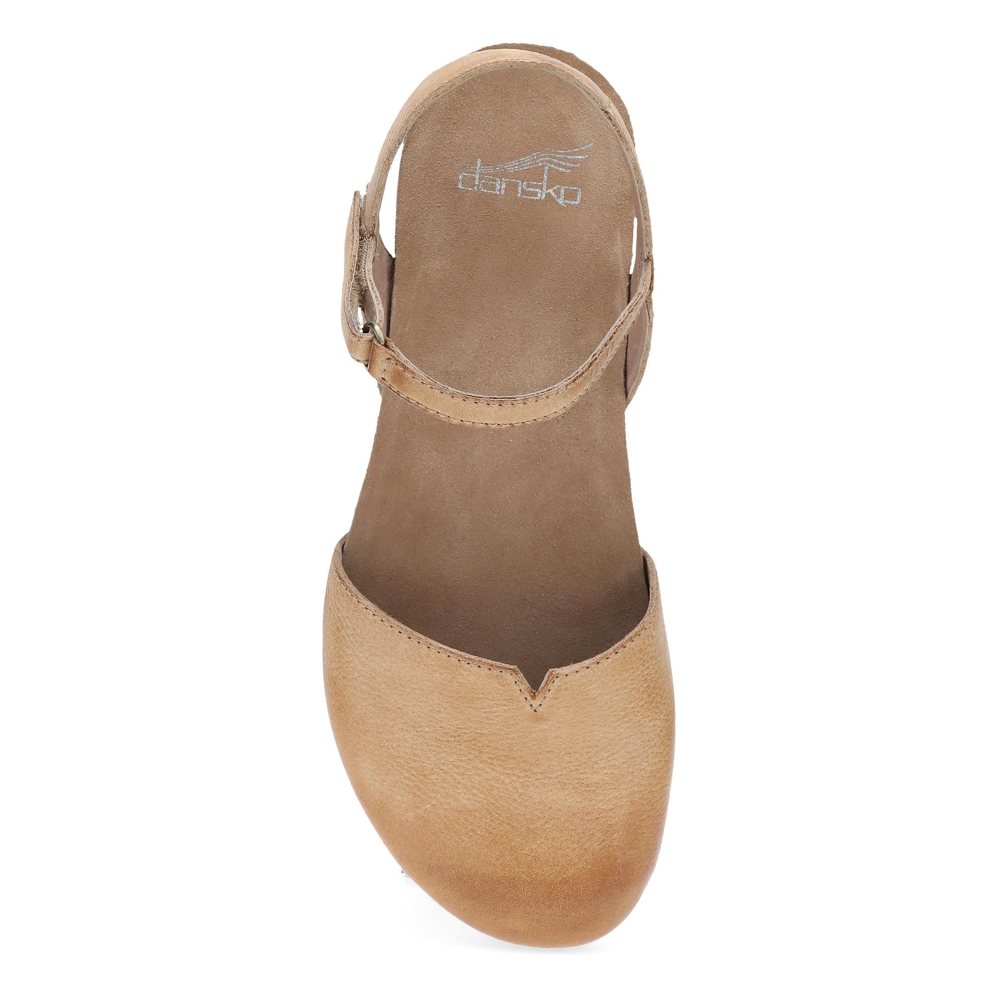 Dansko Rowan Wide Honey Distressed