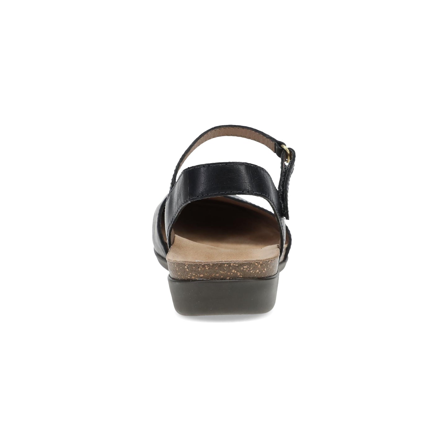 Dansko Rowan Wide Black Waxy Burnished