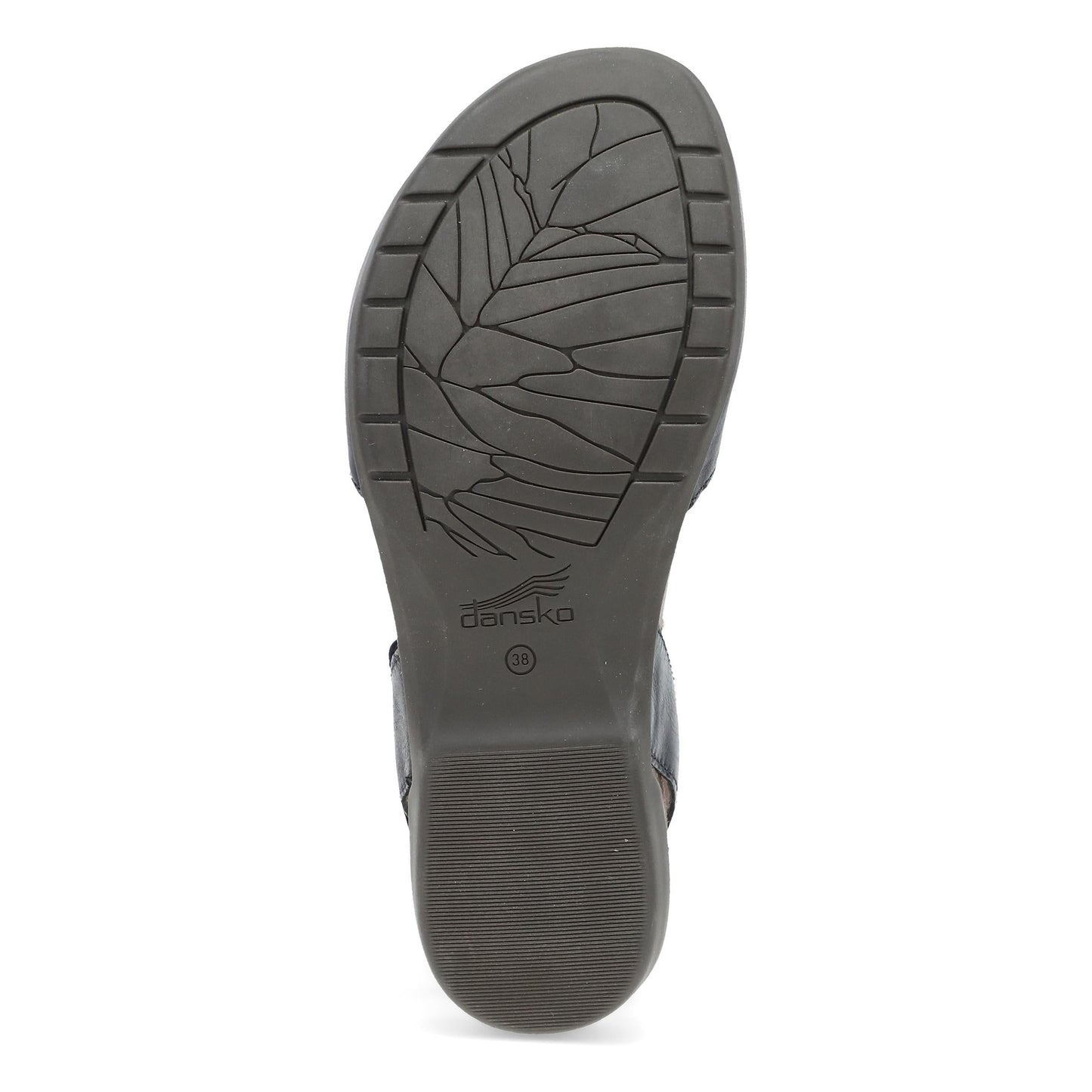 Dansko Rowan Wide Black Waxy Burnished