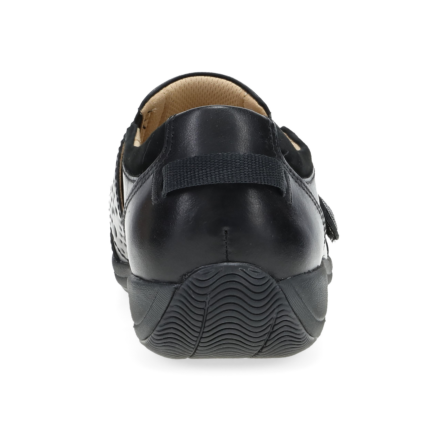 Dansko Sallie Black Waxy Burnished