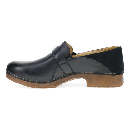 Dansko Margaret Black Burnished Calf