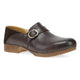 Chocolate Burnished Calf Clog