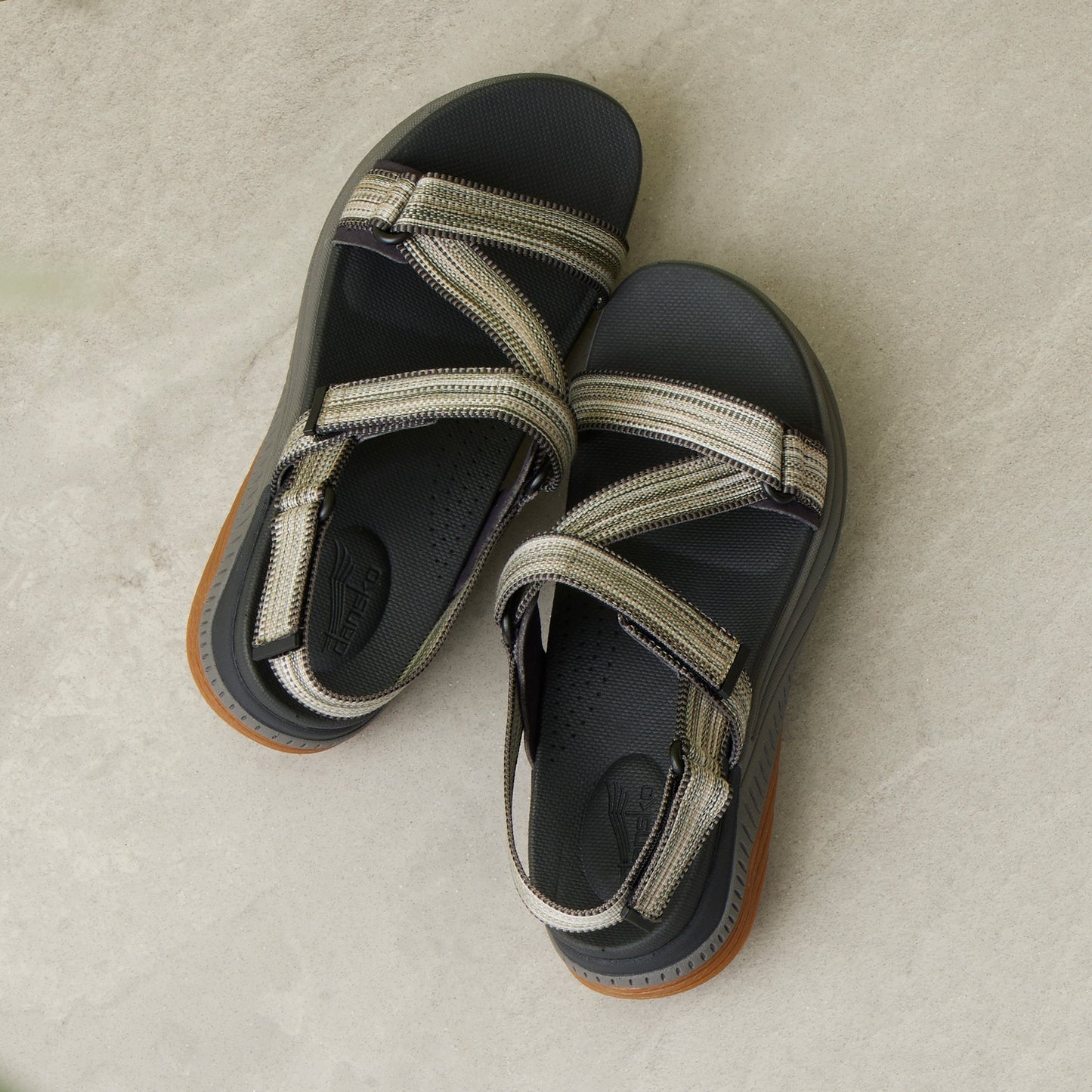 Dansko Rayna Black Multi Webbing