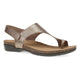 Bronze Metallic Sandal
