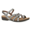 Antique SIlver Metallic Sandal