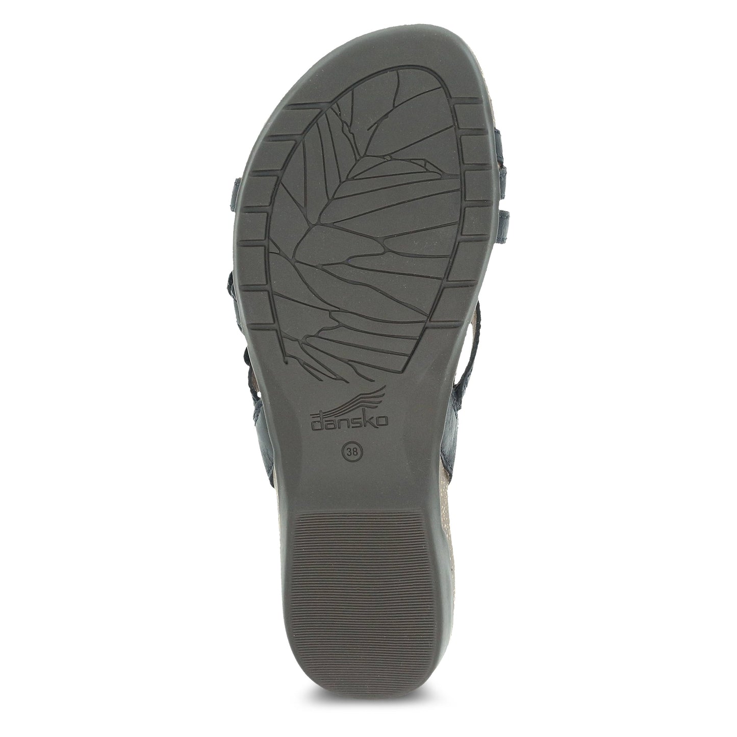 Dansko Roslyn Black Waxy Burnished