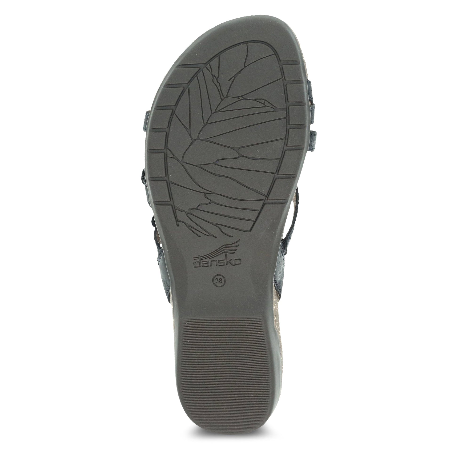 Dansko Roslyn Black Waxy Burnished