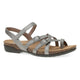 Antique SIlver Metallic Sandal