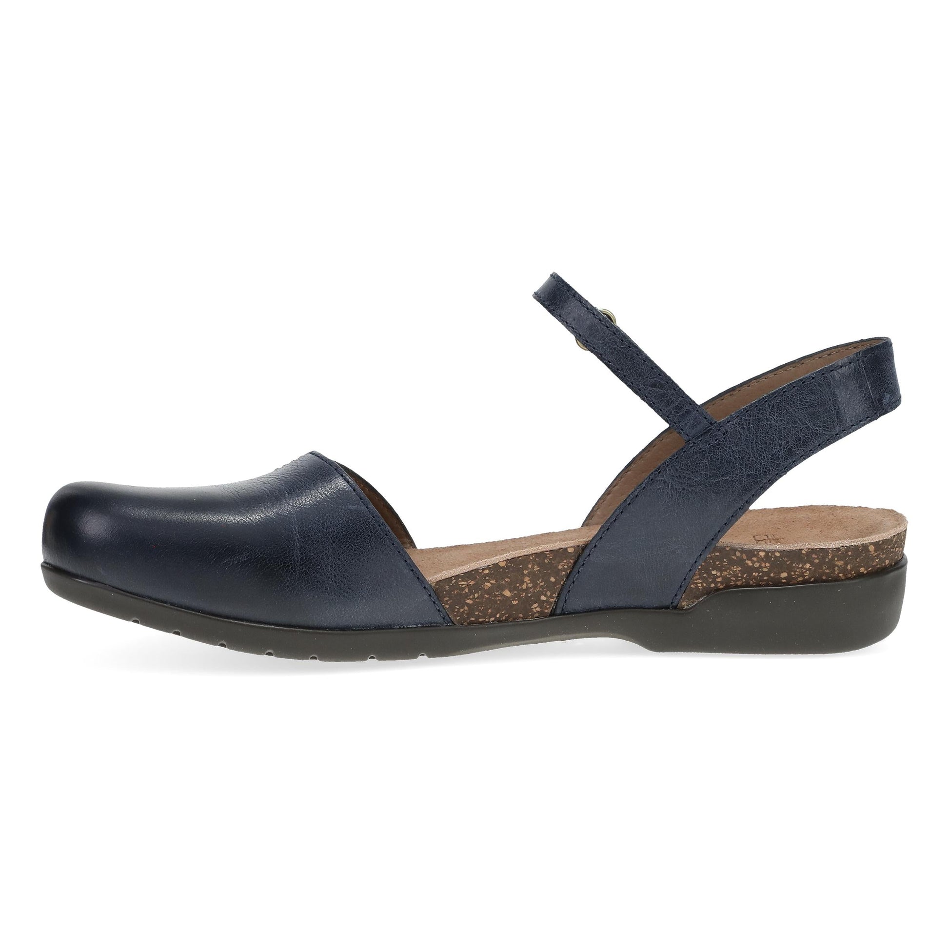 Dansko Rowan Navy Waxy Burnished