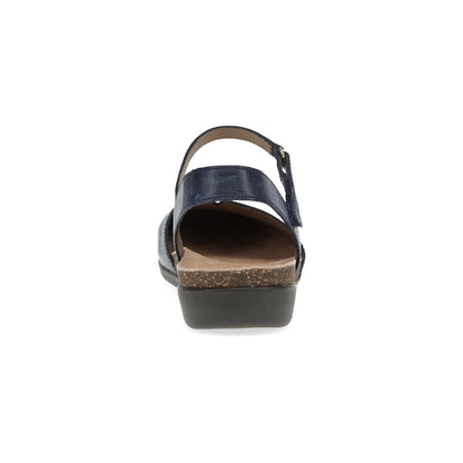 Dansko Rowan Navy Waxy Burnished