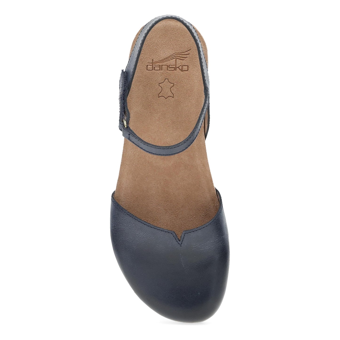 Dansko Rowan Navy Waxy Burnished