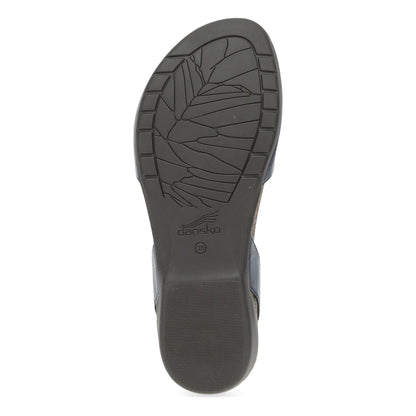 Dansko Rowan Navy Waxy Burnished