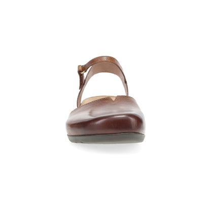 Dansko Rowan Tan Waxy Burnished