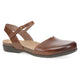 Tan Waxy Burnished Mary Jane
