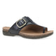 Black Leather Sandal