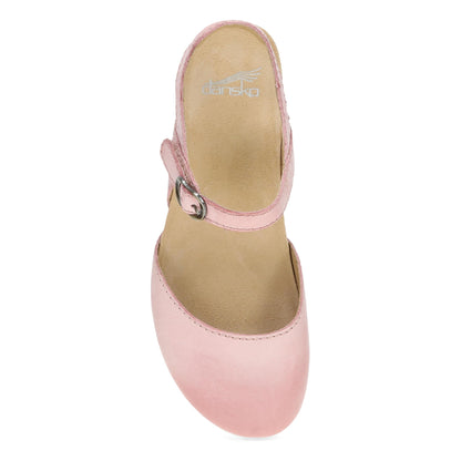 Dansko Tiffani Pink Milled Burnished