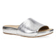 Pewter Metallic Sandal