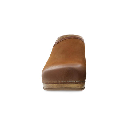 Dansko Brenna Tan Burnished Suede