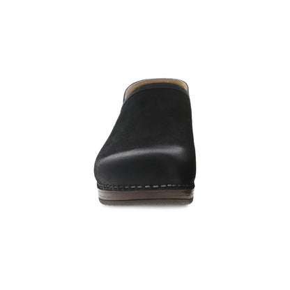 Dansko Brenna Black Burnished Suede