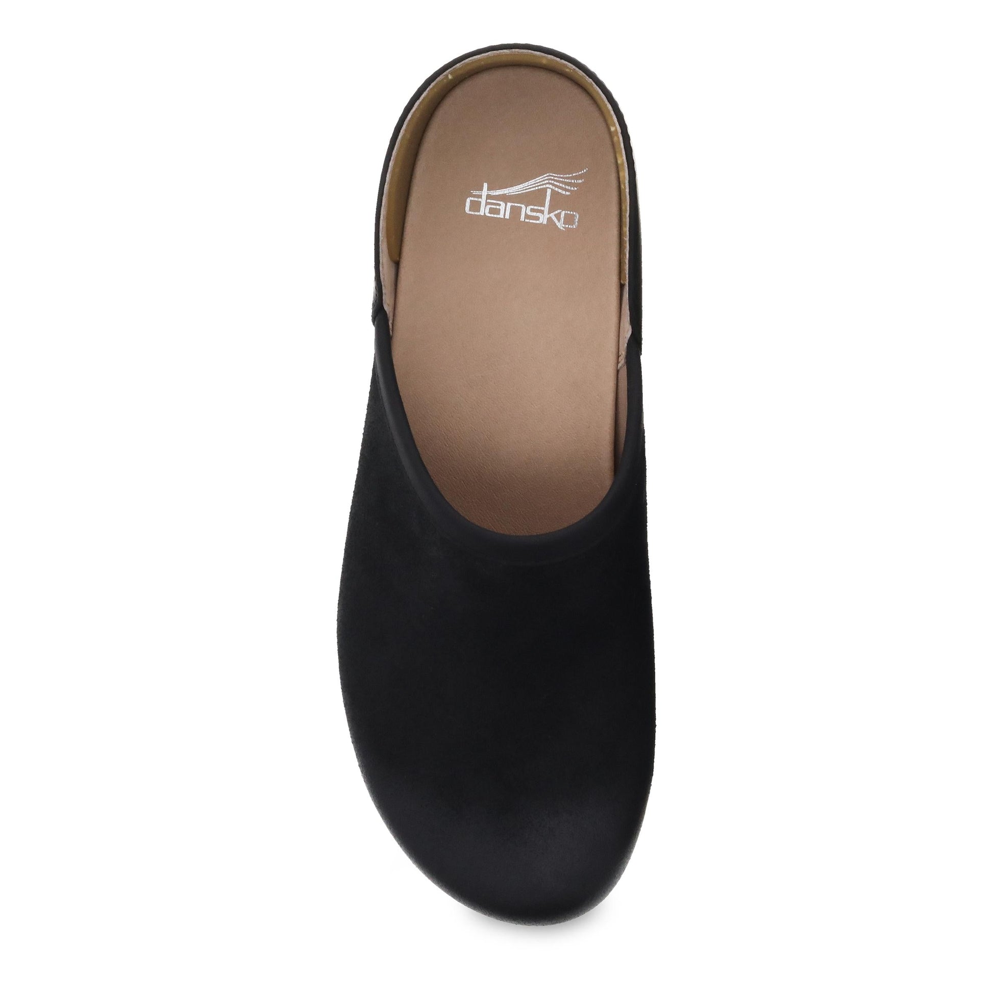 Dansko Brenna Black Burnished Suede