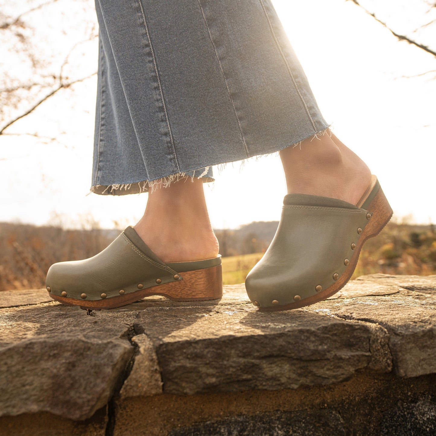 Dansko Andie Olive Calf