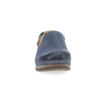 Dansko Merrin Blue Burnished Suede