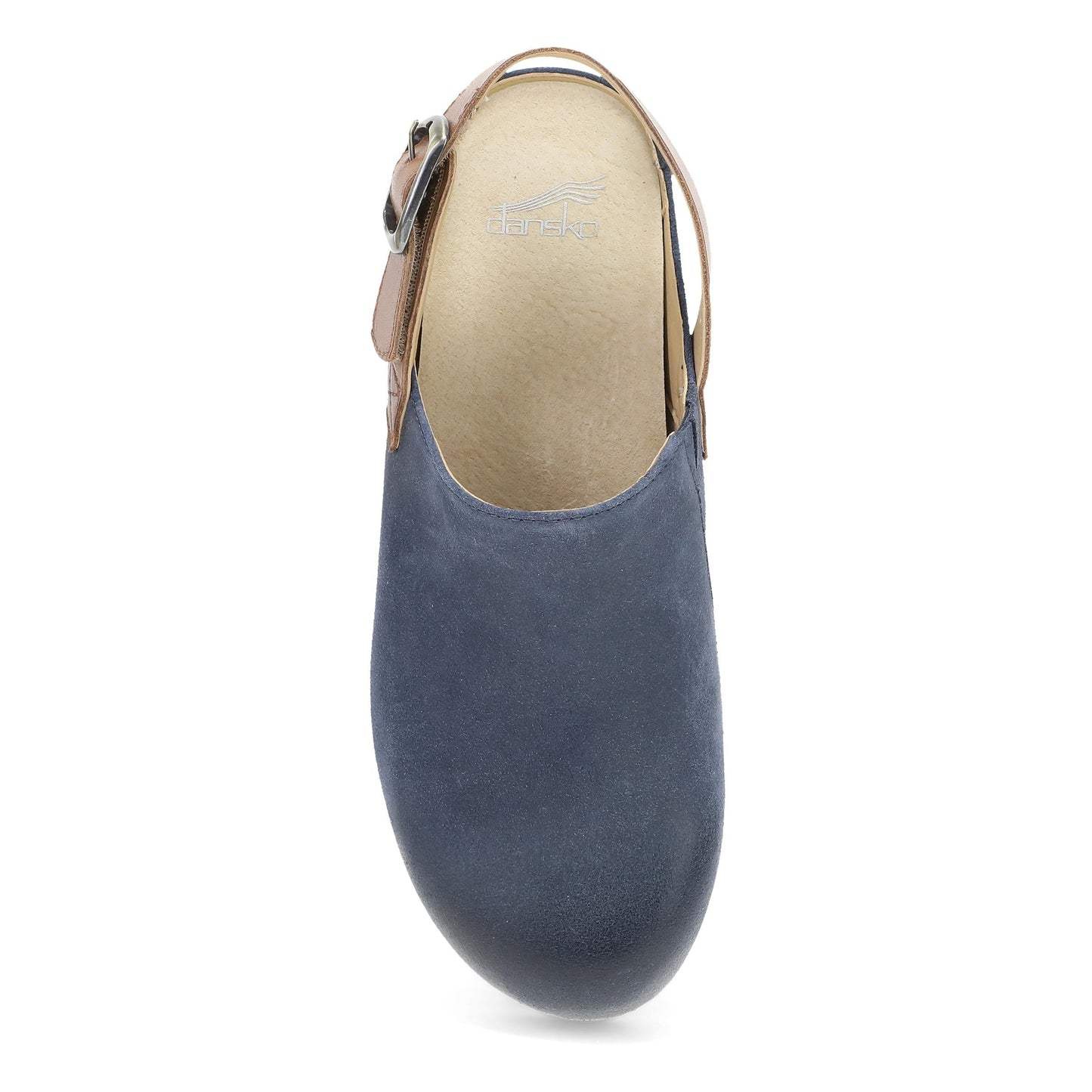 Dansko Merrin Blue Burnished Suede