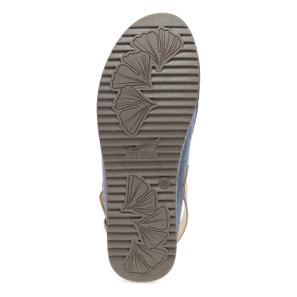 Dansko Merrin Blue Burnished Suede