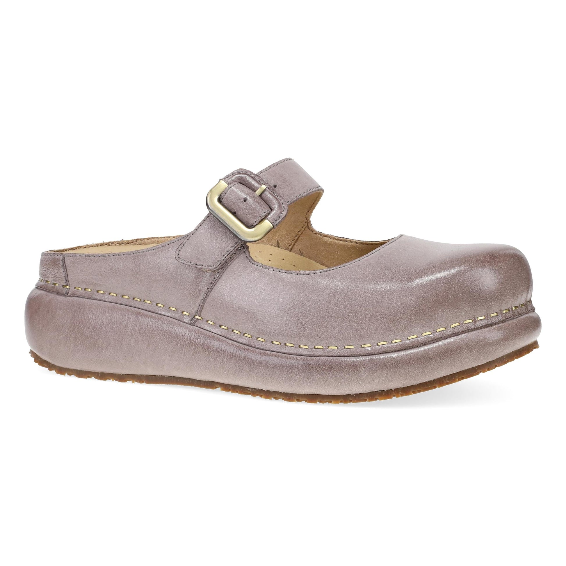 Dansko Kimberly Dusty Lilac Leather